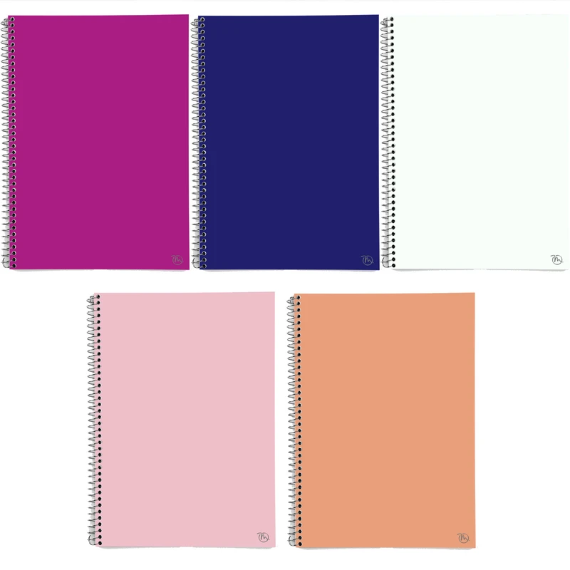 دفتر مشق 50 برگ مدوپد طرح ساده کد BD10148 مجموعه 5 عددی