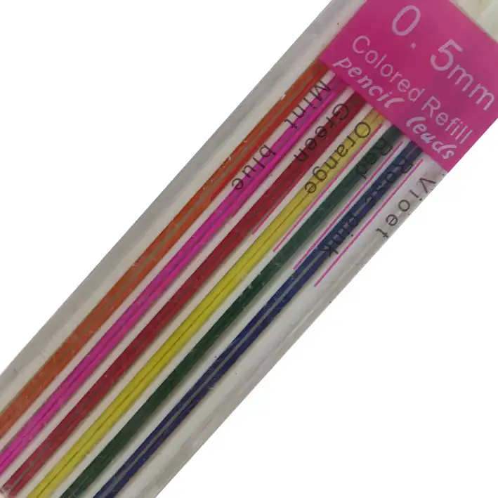 نوک مداد نوکی 0.5 میلی متری مدل رنگی کد 001