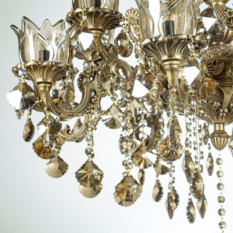  لوستر 16 شعله چشمه نور کد S3515/8+8-AO