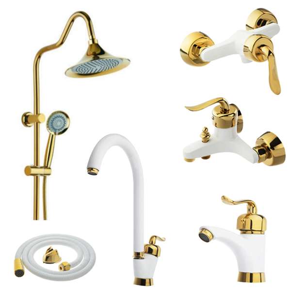 ست شیرآلات فراست پویا مدل قاصدک مجموعه 6 عددی