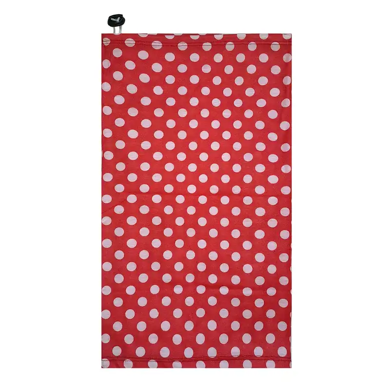 دستمال سر و گردن مدل اسکارف خال خالی