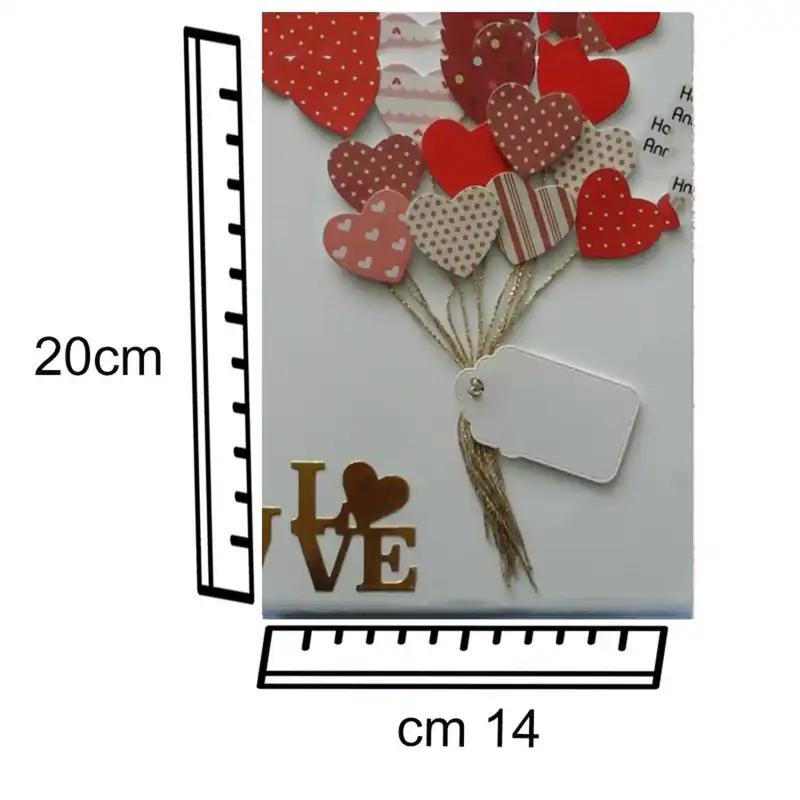 کارت پستال رادکس طرح عشق مدل 19