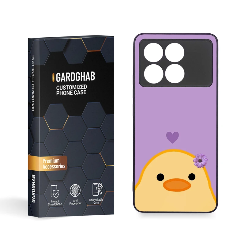 کاور گارد قاب مدل دخترانه مناسب برای گوشی موبایل شیائومی Poco X6 Pro 5G 