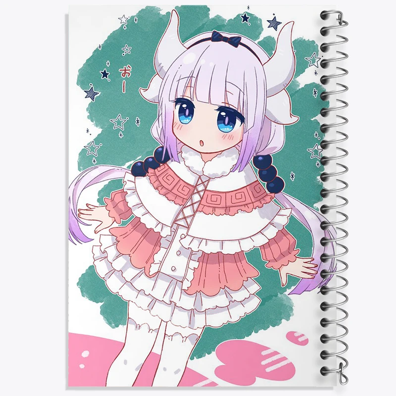 دفتر مشق 50 برگ خندالو طرح کانا انیمه اژدهای خدمتکار کوبایاشی کد 36283