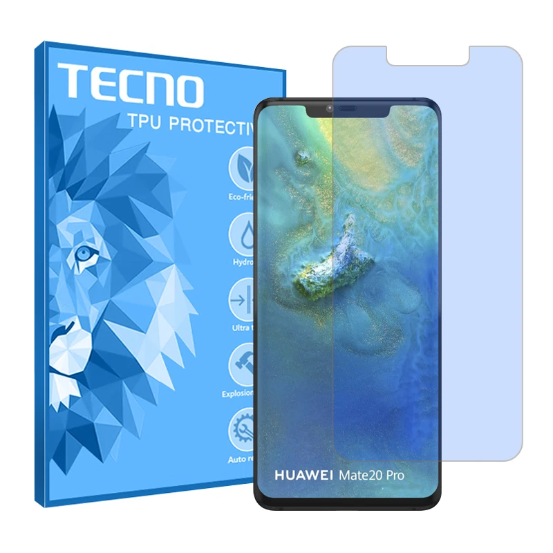محافظ صفحه نمایش ضداشعه آبی تکنو مدل Resistant مناسب برای گوشی موبایل هوآوی Mate 20 Pro