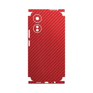 MAHOOT Red-Fiber-FullSkin Cover Sticker for Honor X5 Plus