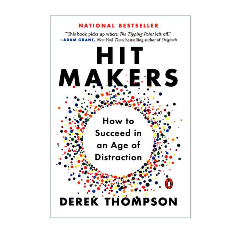کتاب HIT MAKERS اثر DEREK THOMPSON انتشارات مهربان