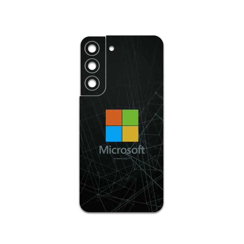 برچسب پوششی ماهوت مدل Microsoft-Logo مناسب برای گوشی موبایل سامسونگ Galaxy S22 5G