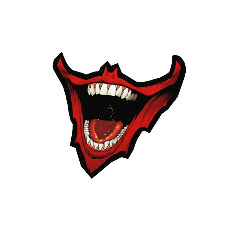  استیکر لپ تاپ لولو طرح لبخند جوکر کد 239