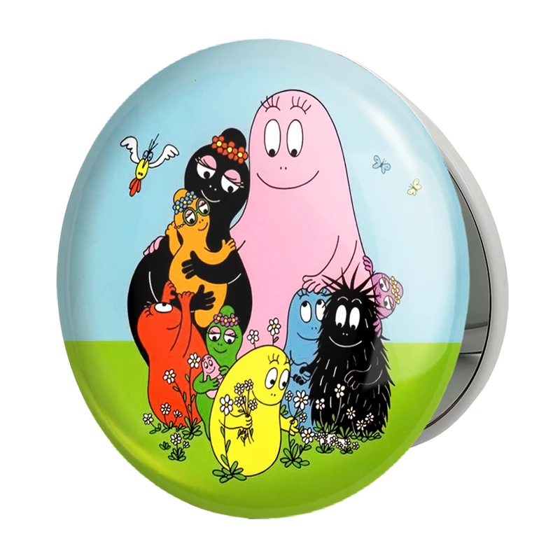 آینه جیبی خندالو طرح نوستالژی مدل تاشو کد 29092