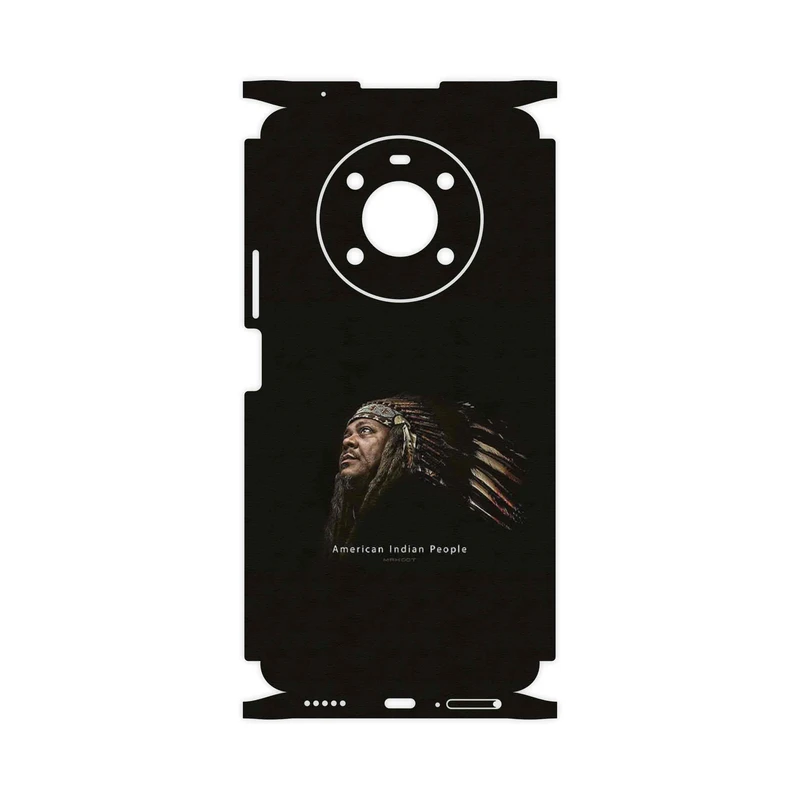 برچسب پوششی ماهوت مدل Portrait of an Indian Man-FullSkin مناسب برای گوشی موبایل آنر X9 4G