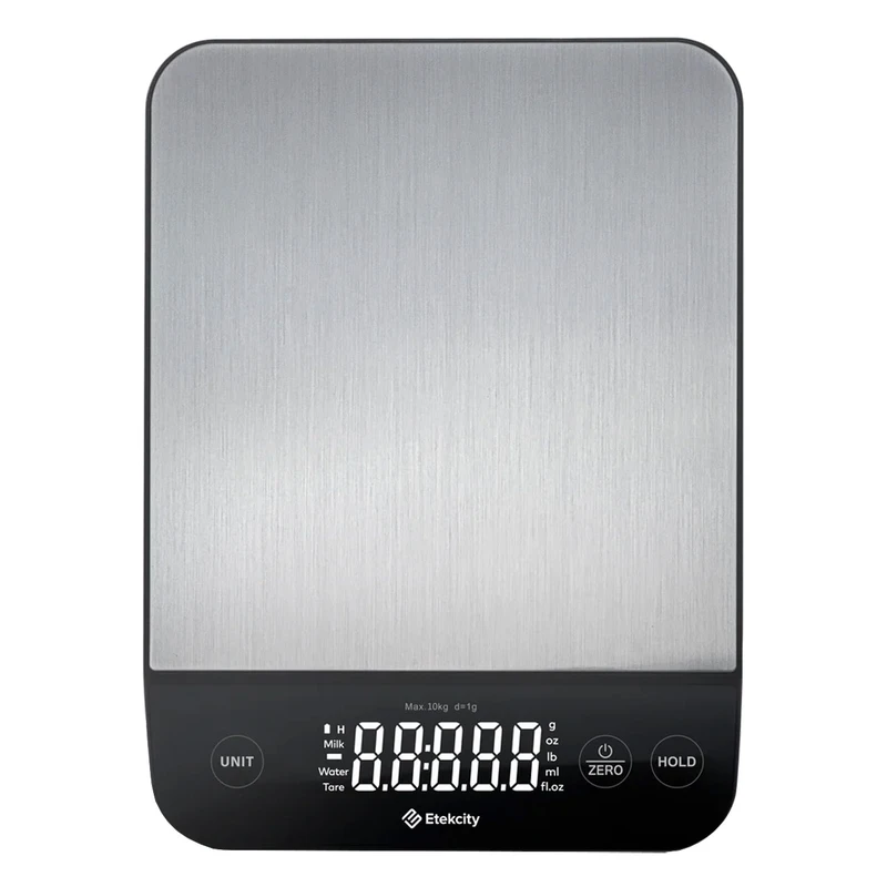 ترازو آشپزخانه دیجیتال اتک سیتی مدل EKS-L221-SUS حداکثر ظرفیت قابل اندازه‌گیری 10 کیلوگرم با دقت اندازه‌گیری 1 گرم