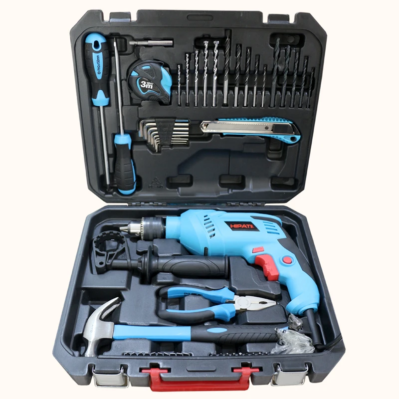 دریل چکشی هیپاتی لند مدل HPL600K50 مجموعه 50 عددی