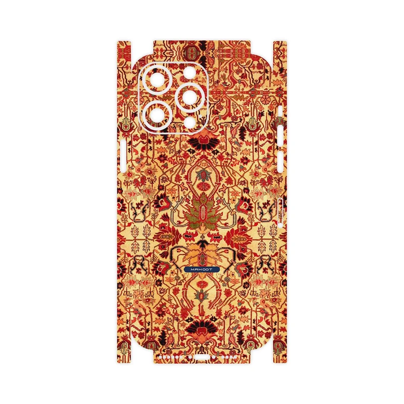 برچسب پوششی ماهوت مدل Persian_Carpet_Yellow-FullSkin مناسب برای گوشی موبایل اپل iPhone 14 Pro Max