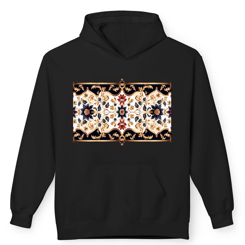 هودی مردانه پاد آفرین مدل فرش و گلیم و کاشی کد 78