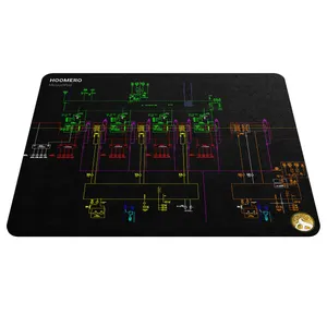 ماوس پد هومرو مدل A5463 طرح مهندسی