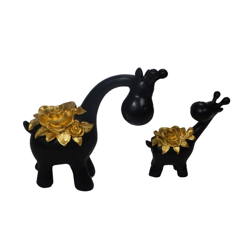 مجسمه مدل زرافه های فانتزی کد 30 بسته 3 عددی