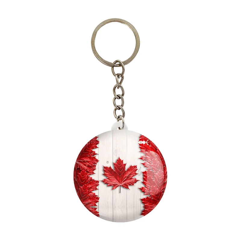 جاکلیدی خندالو مدل پرچم کانادا کد 20600