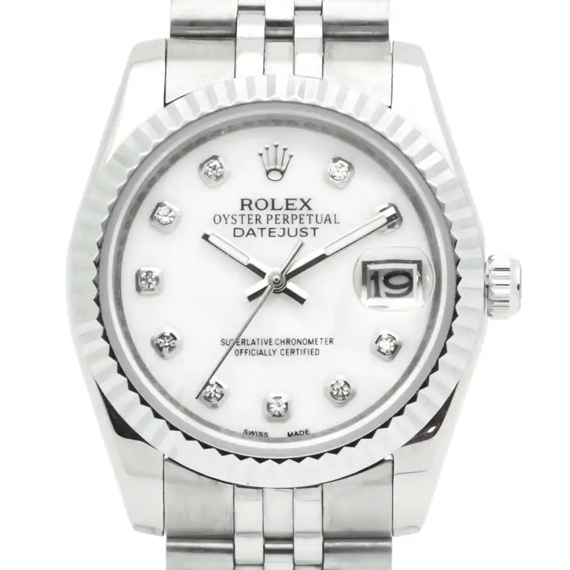 ست ساعت مچی عقربه ای زنانه و مردانه مدل DATE JUST AAA