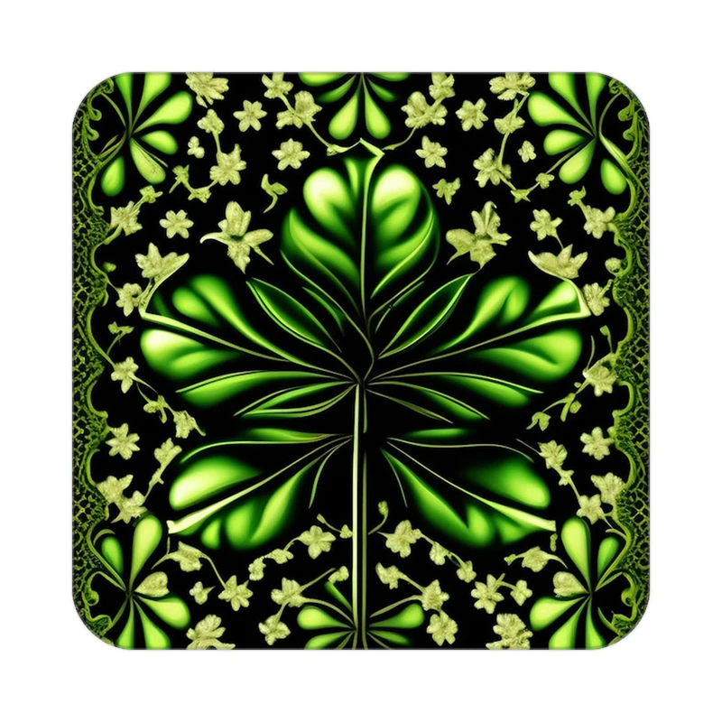 زیر لیوانی کاکتی طرح گل مدل mp17854