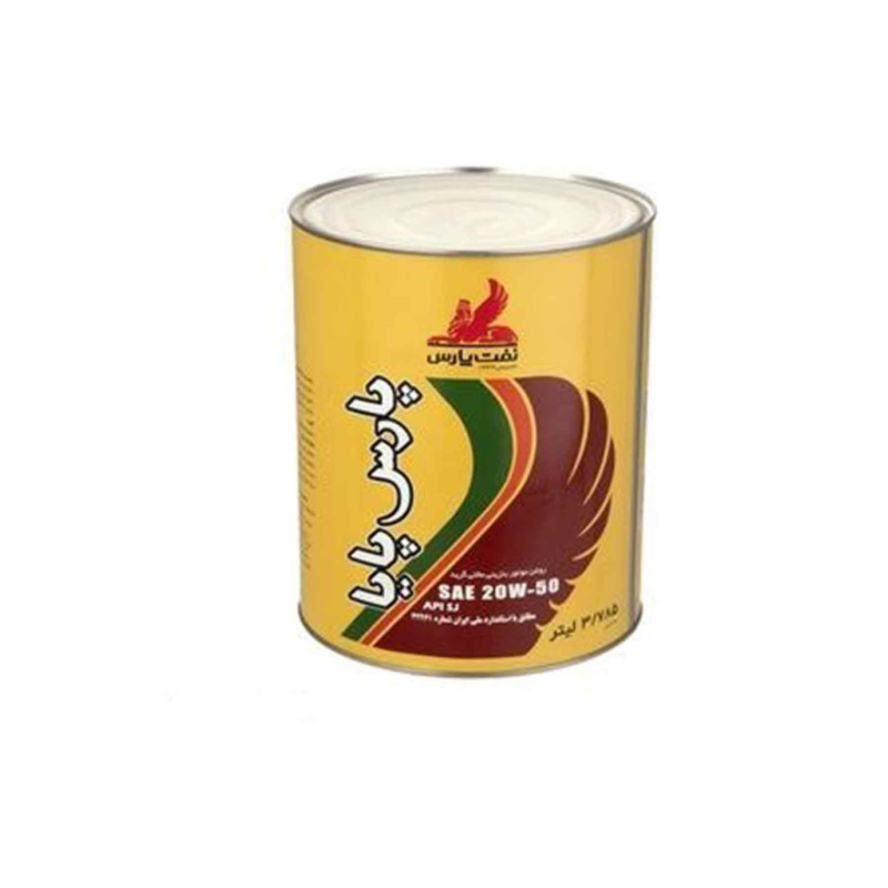 روغن موتور خودرو پارس پایا مدل 20W50 حجم 3.785 لیتر روغن موتور خودرو پارس پایا مدل 20W50 حجم 3.785 لیتر