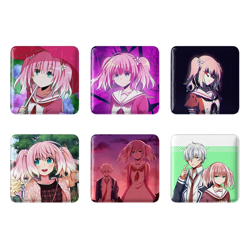 مگنت خندالو طرح انیمه نانای بی استعداد Munou na Nana کد 1484B مجموعه 6 عددی