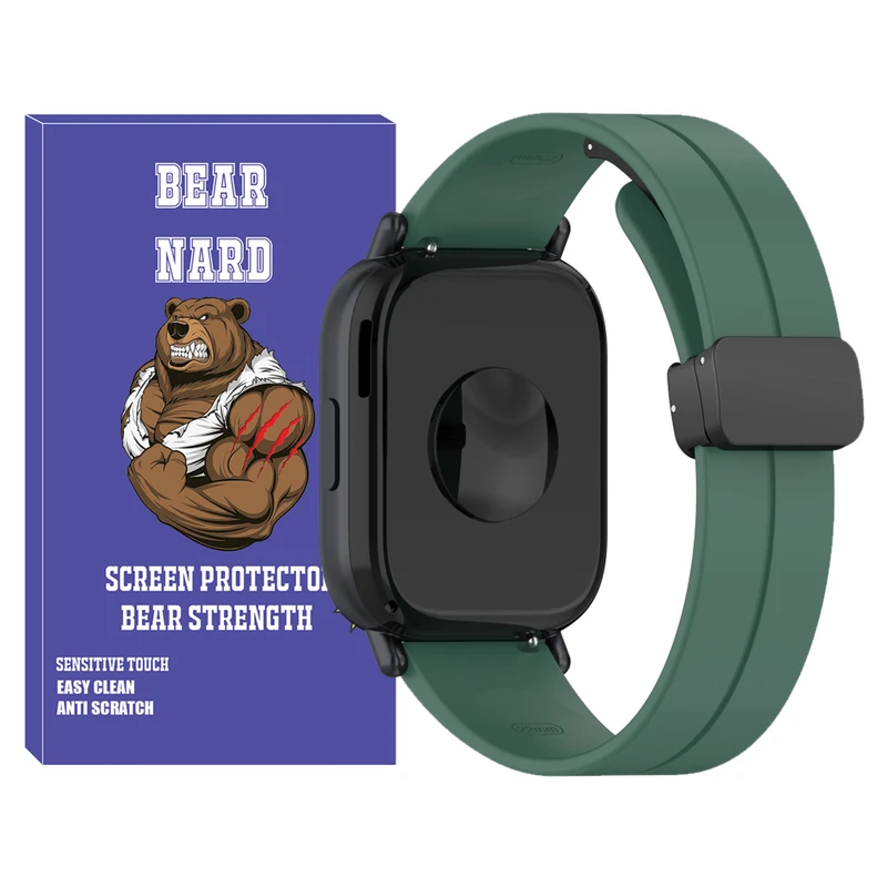 بند برنارد مدل SIC MAG BR TW مناسب برای ساعت هوشمند شیائومی Redmi Watch 5 Active / Redmi Watch 5 Lite