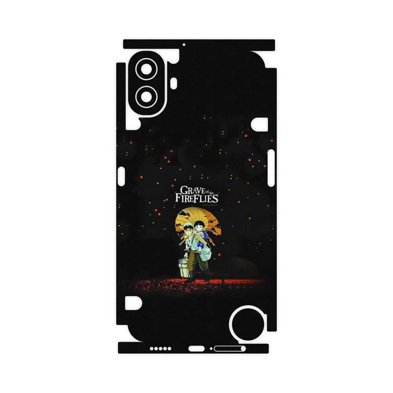 برچسب پوششی ماهوت مدل Grave of the Fireflies-FullSkin مناسب برای گوشی موبایل ناتینگ CMF Phone 1