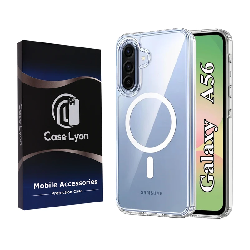 کاور کیس لیون مدل Clear Mgsafe مناسب برای گوشی موبایل سامسونگ Galaxy A56