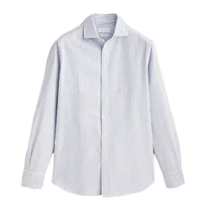 پیراهن آستین بلند مردانه ماسیمو دوتی مدل SLIM FIT MELANGE STRIPED OXFORD