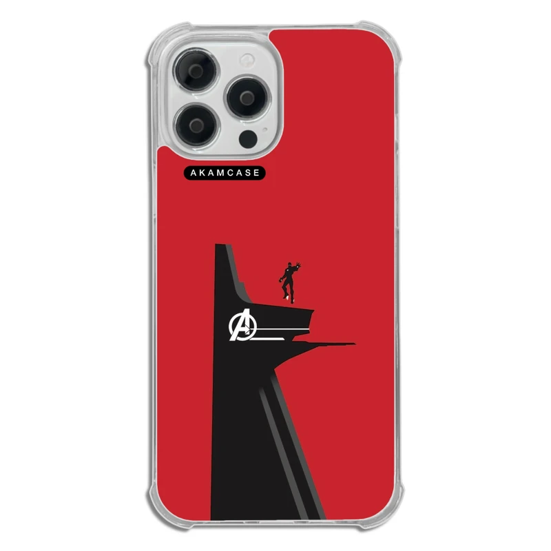 کاور آکام مدل AMC-WTA13PROMAX-IRON MAN13 مناسب برای گوشی موبایل اپل iPhone 13 Pro Max