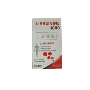 قرص ال آرژنین 1000 میلی گرم فیشر فلکسان بسته 30 عددی