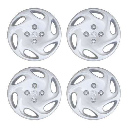 قالپاق چرخ صنایع خودرو حامد مدل I02 سایز 14 اینچ مناسب برای پژو 206 بسته 4 عددی