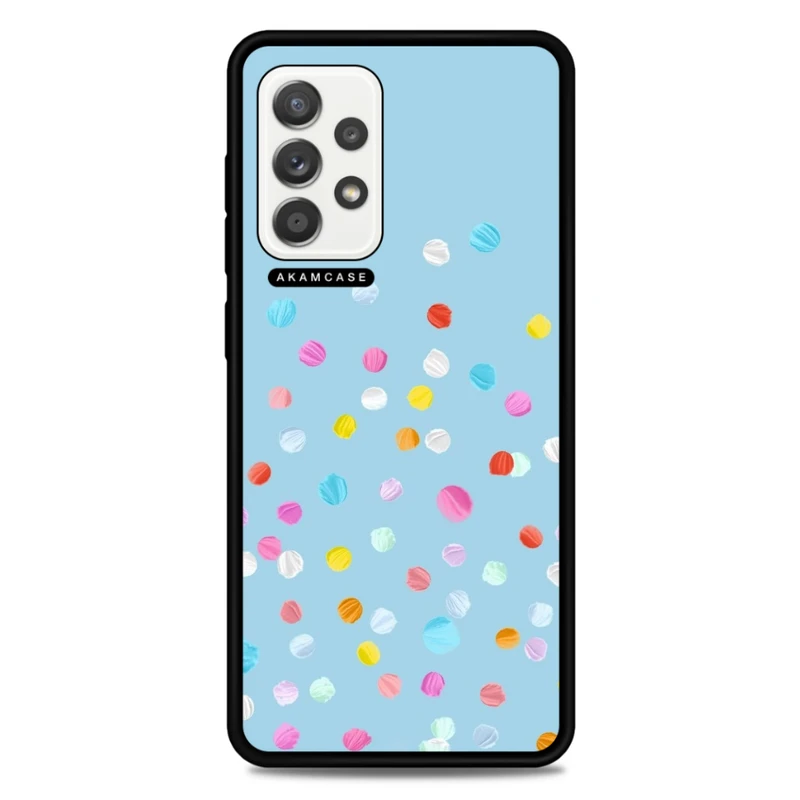 کاور آکام مدل AMC-WSGA52-DOTS-26 مناسب برای گوشی موبایل سامسونگ Galaxy A52