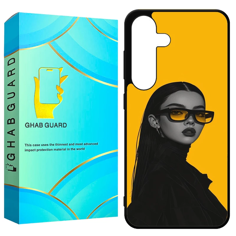 کاور قاب گارد طرح دختر مدل GCHPS23F مناسب برای گوشی موبایل سامسونگ Galaxy S23 FE