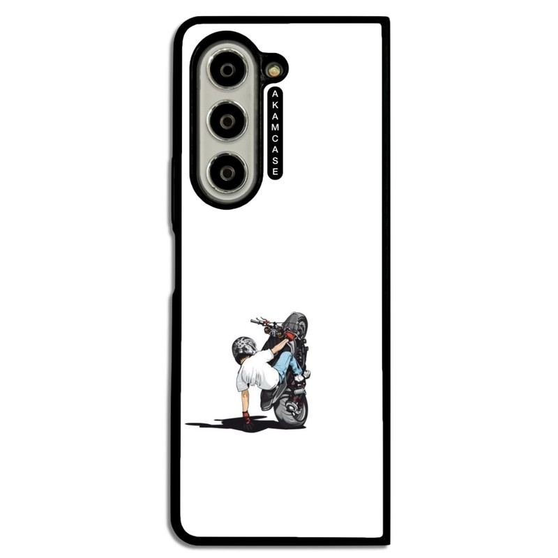 کاور آکام مدل AMC-WSGZFOLD5-MOTORCYCLE-15 مناسب برای گوشی موبایل سامسونگ Galaxy Z Fold 5