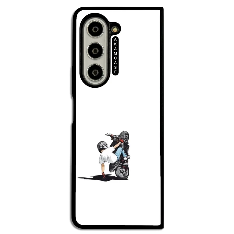 کاور آکام مدل AMC-WSGZFOLD5-MOTORCYCLE-15 مناسب برای گوشی موبایل سامسونگ Galaxy Z Fold 5