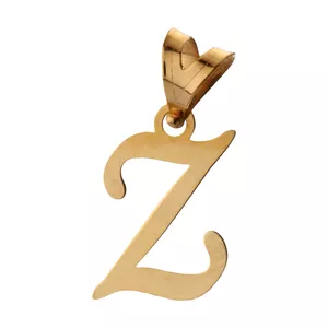 آویز گردنبند طلا 18 عیار زنانه مایا ماهک مدل MM1651 حرف لاتین Z