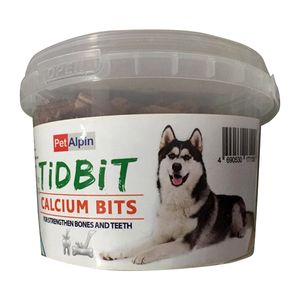 نقد و بررسی غذای تشویقی سگ تیدبیت مدل Calcium Bits وزن 180 گرم توسط خریداران