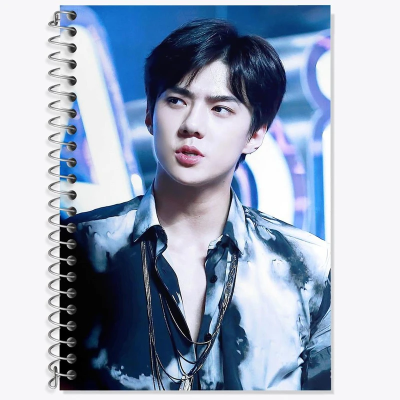 دفتر لغت 50 برگ خندالو مدل سهون گروه اکسو EXO کد 13478