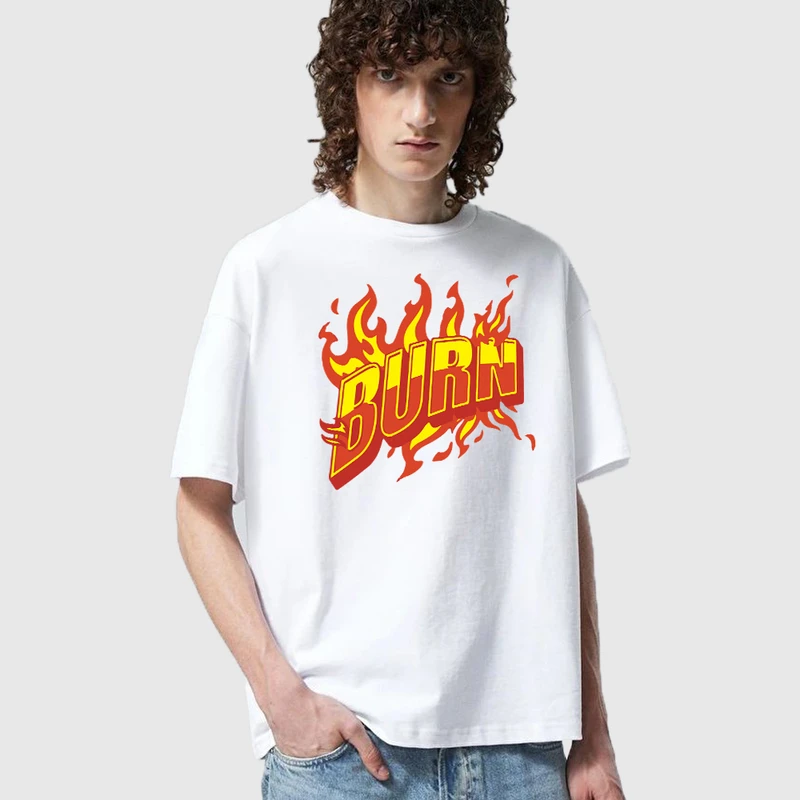 تی شرت آستین کوتاه مردانه مدل تایپوگرافی سوزان z469