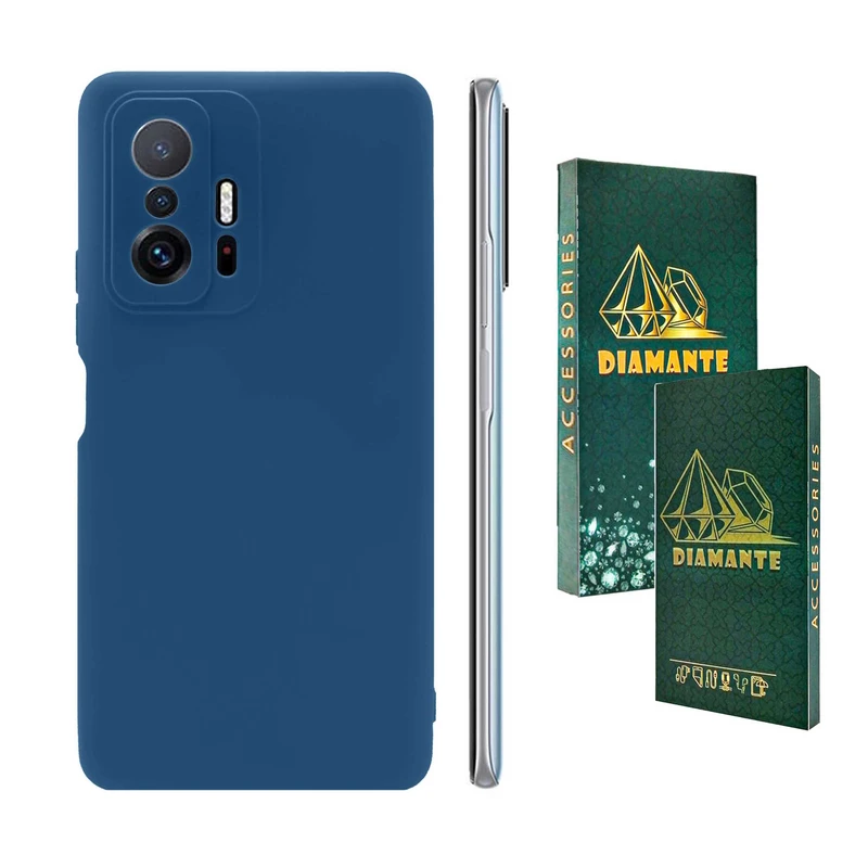 کاور دیامانته مدل sili_77 Gn مناسب برای گوشی موبایل شیائومی Mi 11T Pro