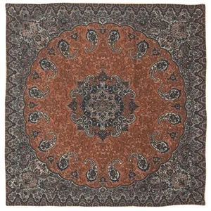 رومیزی ترمه طرح نسترن کد 95