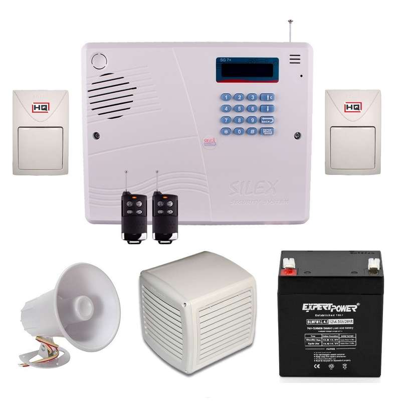 دزدگیر اماکن سایلکس مدل Sg7+ 2Ch Hq