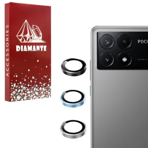 محافظ لنز دوربین فلزی مدل lenjeu Rd مناسب برای گوشی موبایل Poco X6 Pro