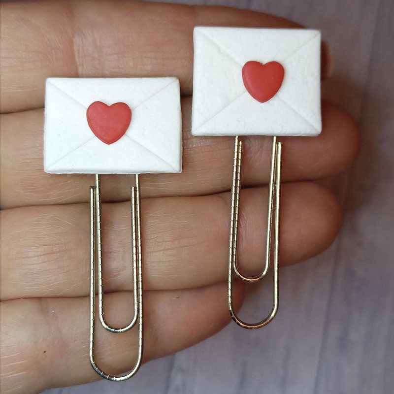 گیره کاغذ مدل پاکت نامه بسته 12 عددی