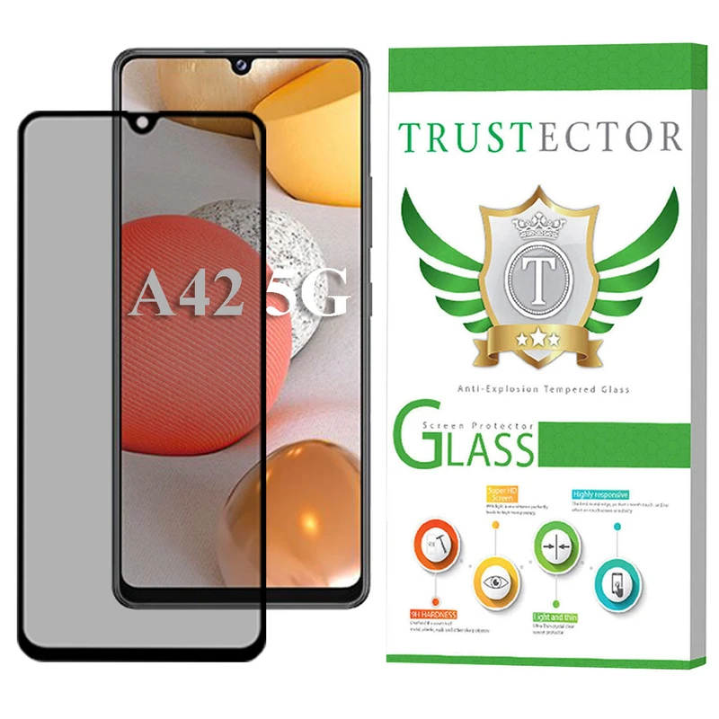 محافظ صفحه نمایش حریم شخصی تراستکتور مدل PFTA مناسب برای گوشی موبایل سامسونگ Galaxy A42 5G