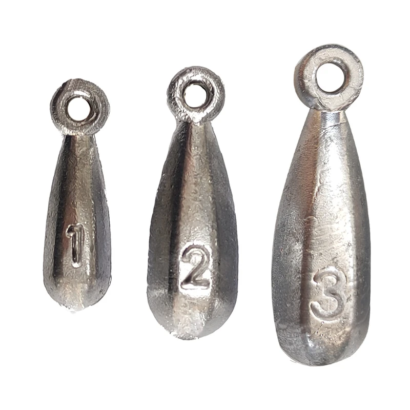 سرب ماهیگیری مدل اشکی مجموعه 3 عددی