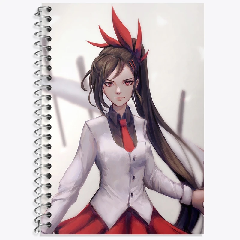 دفتر زبان 50 برگ خندالو مدل دو خط طرح یوری انیمه برج خدا کد 34946