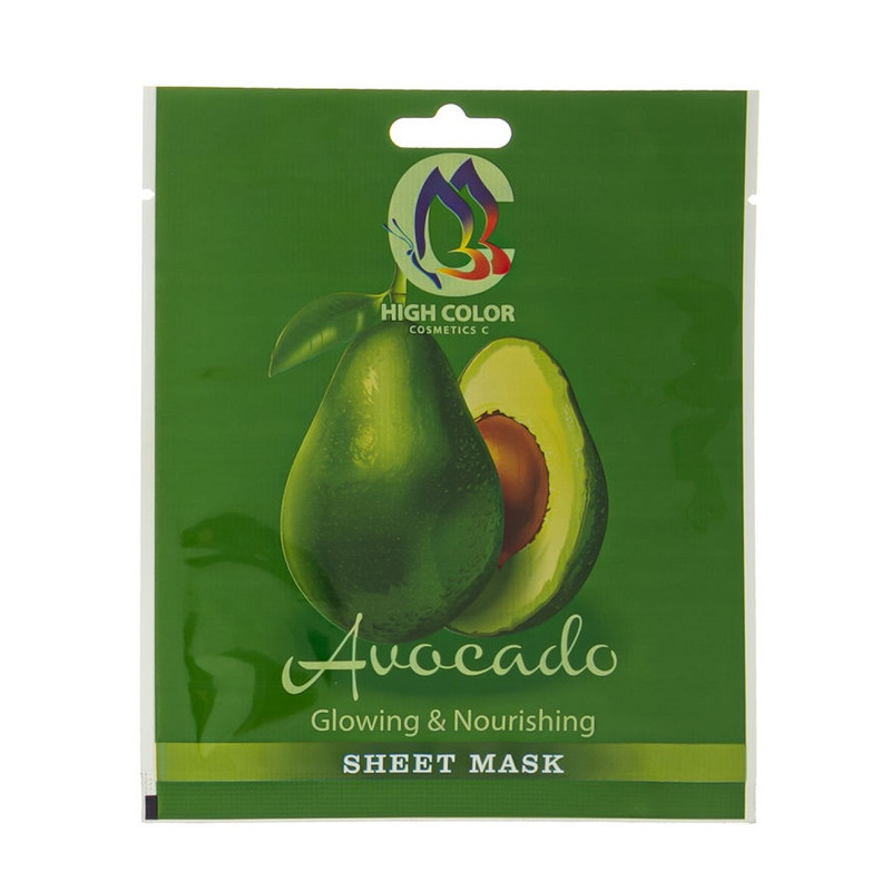 ماسک صورت های کالر مدل 01 وزن 20 گرم بسته 12 عددی